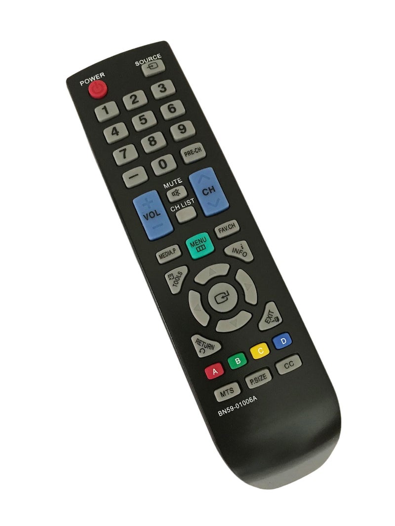 BOMAZ Replacement Remote Control for Samsung LN32C350 PN59D530 LN32D403 LN32D405E5DXZA Smart LCD TVs - Image 2